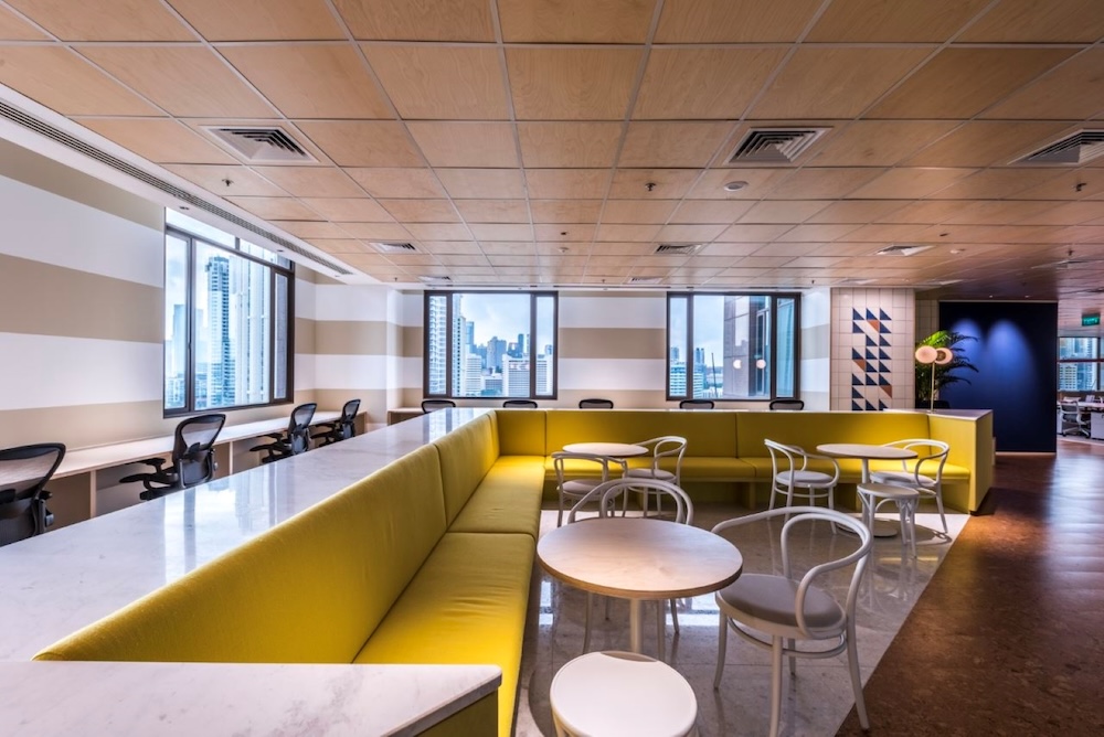 An open office space for individuals to work in