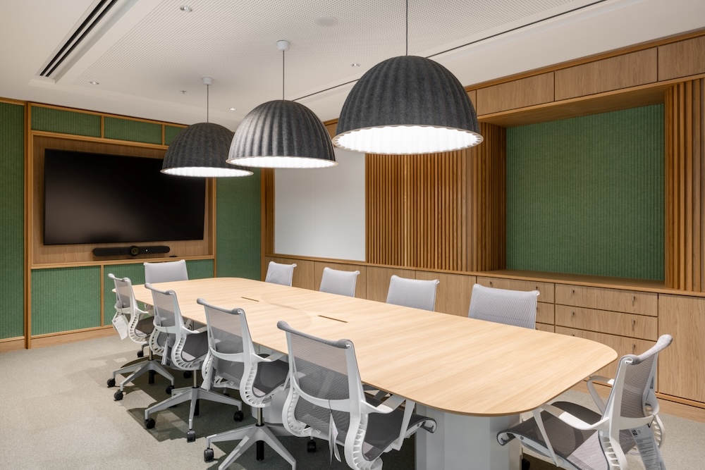 meeting room in the work project