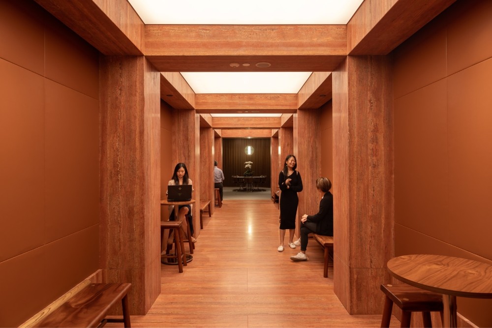 corridor in the work project capitaspring