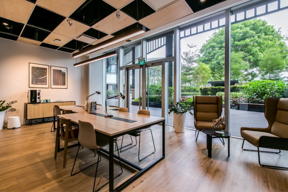 An area for collaboration at The Work Project