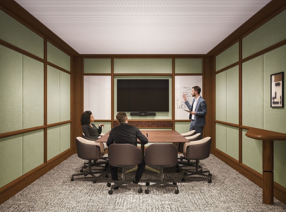 A TWP meeting room for rent at One Leadenhall in the City of London